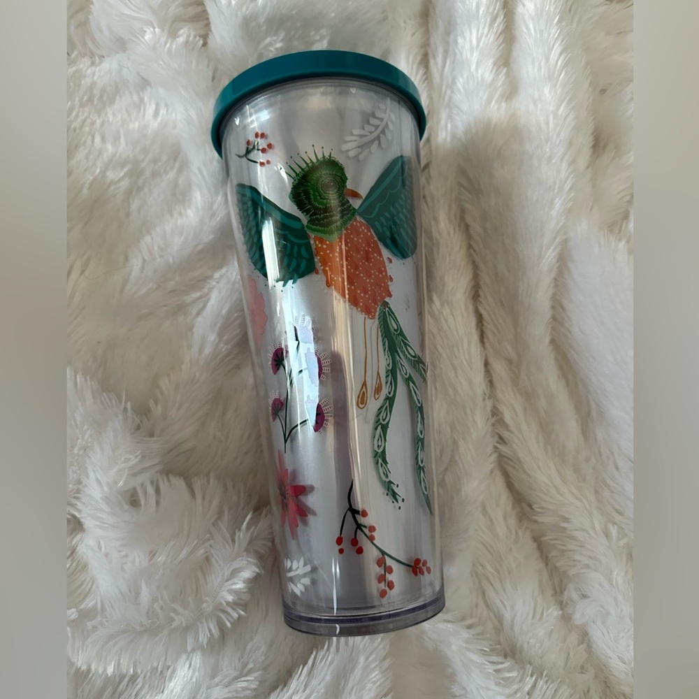 Starbucks 2017 Queztal Bird Cold Cup 24fl oz